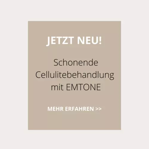 Störer Emtone Cellulitebehandlung 