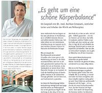 Presse-News & TV, Klinik am Pelikanplatz, Hannover, Dr. Entezami 